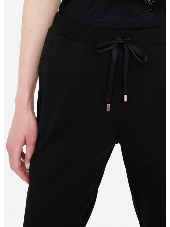 Liu Jo Liu Jo Pantaloni di tessuto TF5297FS09022222 Nero Regular Fit