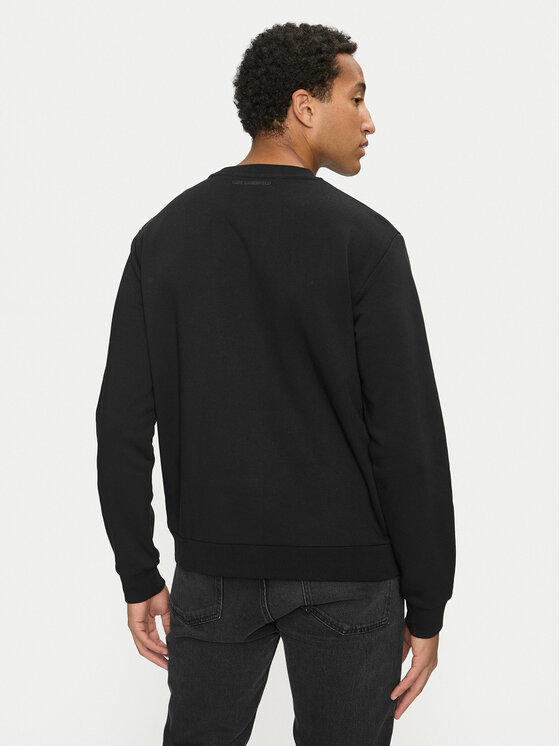 KARL LAGERFELD KARL LAGERFELD Mikina 705063 544942 Černá Regular Fit