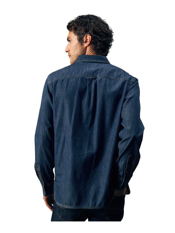 Lee Lee Koszula 112386377 Niebieski Regular Fit