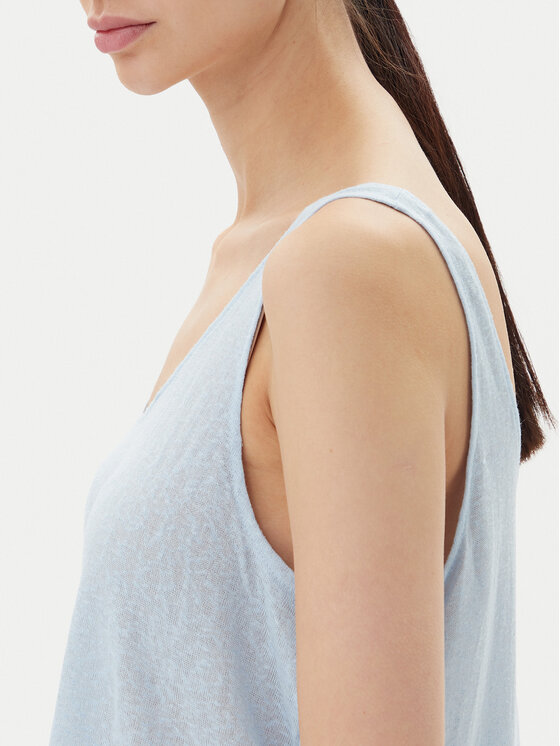 ONLY ONLY Top Frida 15194667 Albastru celest Regular Fit