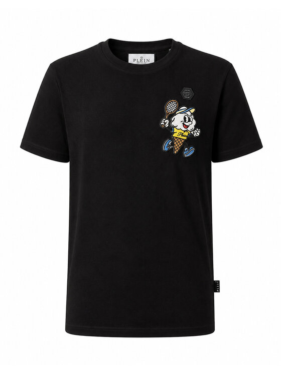 PHILIPP PLEIN PHILIPP PLEIN T-Shirt 30558 Czarny Regular Fit