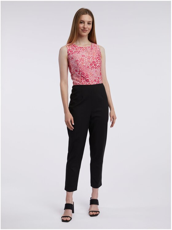 Orsay Orsay Kombinezon 451097224000__34 Różowy Regular Fit