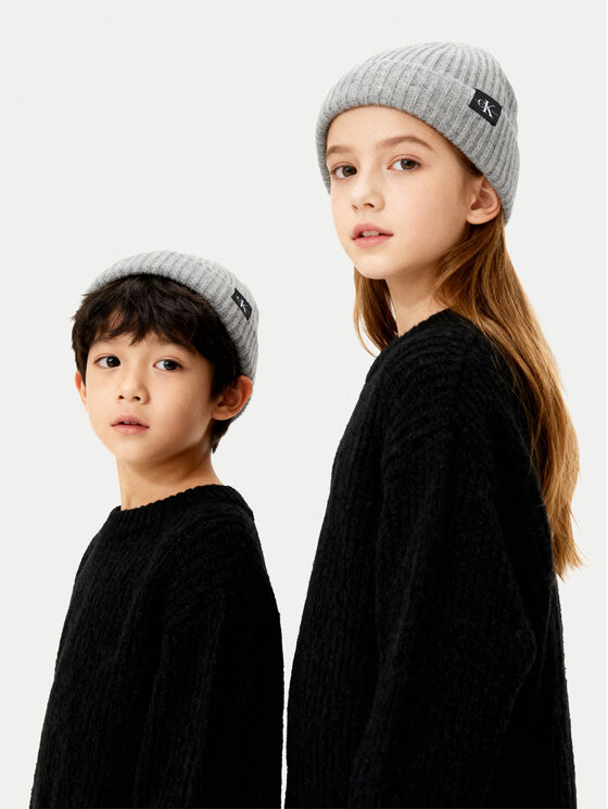 Calvin Klein Jeans Calvin Klein Jeans Kepurė Monogram IU0IU00440 Pilka