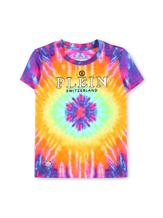 PHILIPP PLEIN PHILIPP PLEIN T-Shirt 5537 Kolorowy Regular Fit