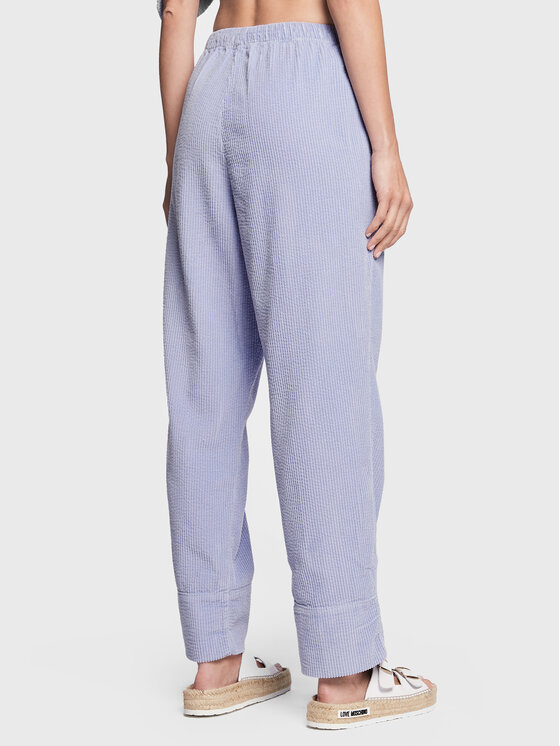 Pantaloni di tessuto Padow PADO137E23 Blu Regular