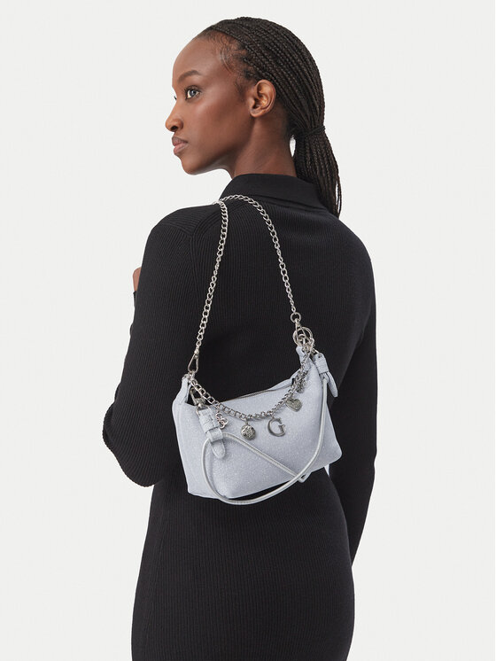 Guess Torbica J6BZ33 K6616 Srebrna