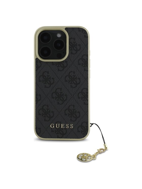 Guess Guess Etui na telefon iPhone 16 Pro Max Czarny