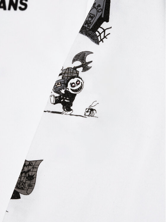 Vans Vans Μπλουζάκι DISNEY By Characters Ls VN0A49O6 Λευκό Regular Fit