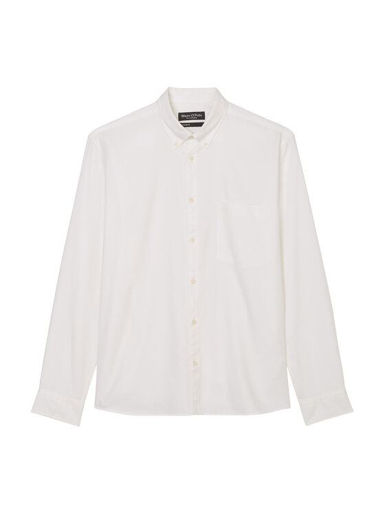 Marc O'Polo Marc O'Polo Marškiniai B21 7242 42414 Écru Regular Fit