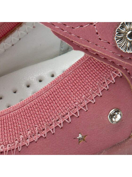 Scarpe basse C17SS256-2 Rosa