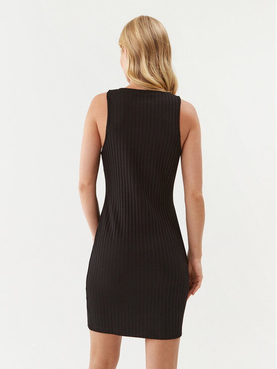 Calvin Klein Jeans Calvin Klein Jeans Ежедневна рокля J20J220745 Черен Slim Fit