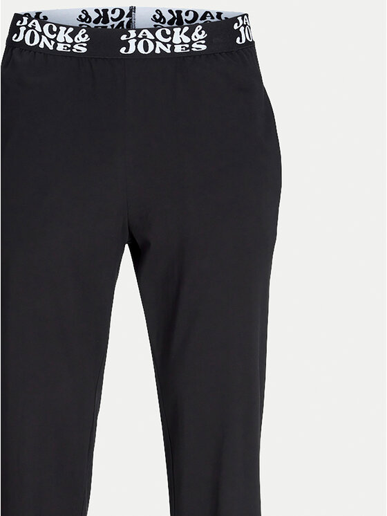 Jack & Jones Jack & Jones Pižamos kelnės Elton 12265500 Juoda Regular Fit