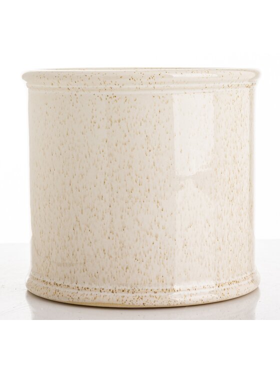 MIAhome MIAhome Kwietnik Osłonka cementowo-ceramiczna ANTIC-2 Biały