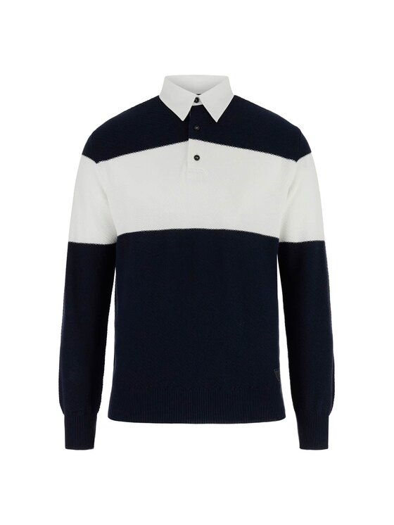 Guess Guess Sweter 181538 Niebieski Classic Fit