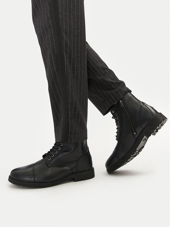 Pepe Jeans Pepe Jeans Schnürschuhe Free Land PMS50245 Schwarz