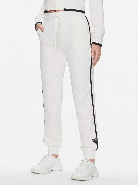 Guess Guess Jogginghose Cheri V4RB08 KBSL0 Weiß Regular Fit