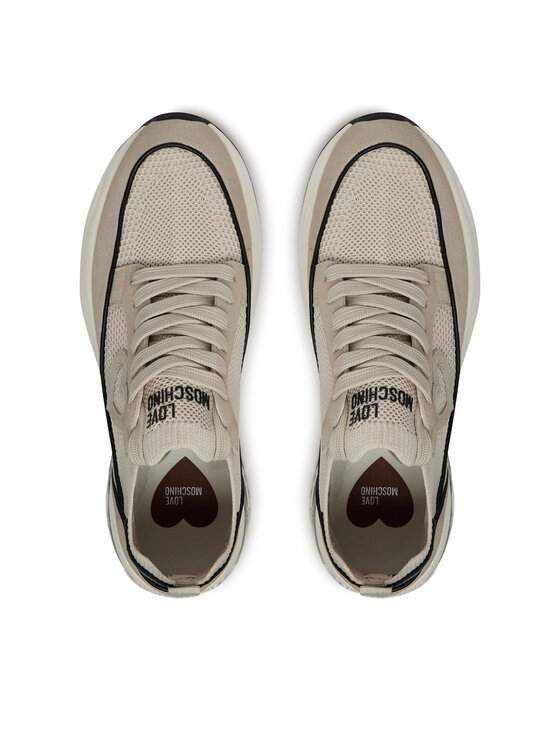 LOVE MOSCHINO LOVE MOSCHINO Sneakersy JA15416G0LIYL02A Šedá