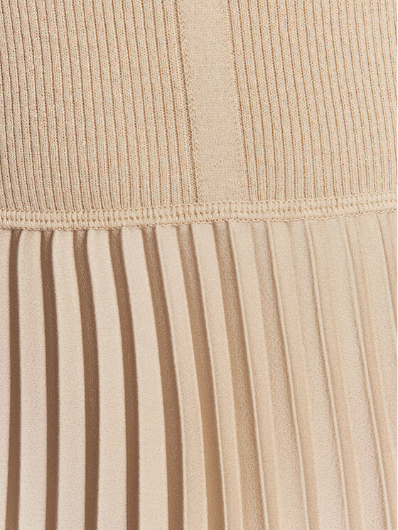 BOSS BOSS Kleid für den Alltag Fadridi 50535658 Beige Regular Fit