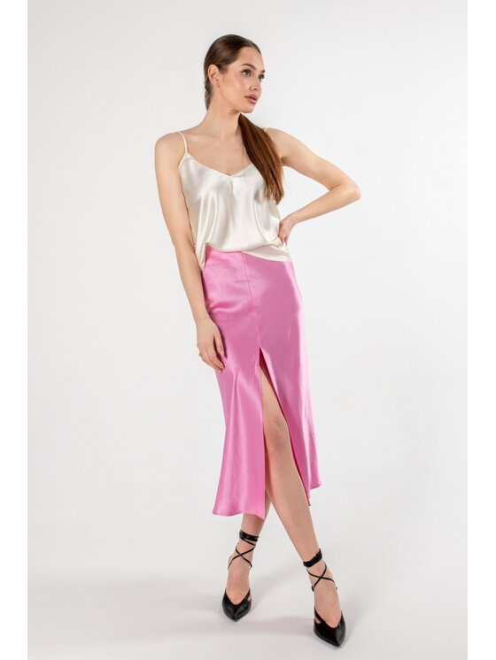 Melismee Stockholm Melismee Stockholm Spódnica VALENTINA Orchid Różowy Regular Fit
