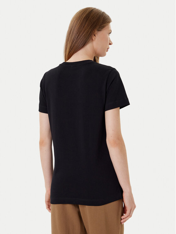 PINKO PINKO T-Shirt Start 101752 A2RD Czarny Regular Fit