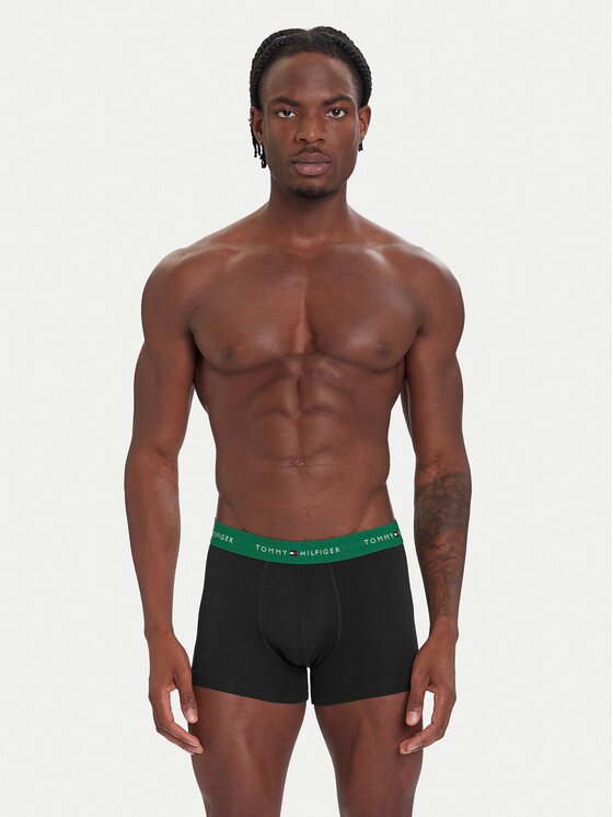Tommy Hilfiger Tommy Hilfiger Комплект боксерки UM0UM02763 Черен