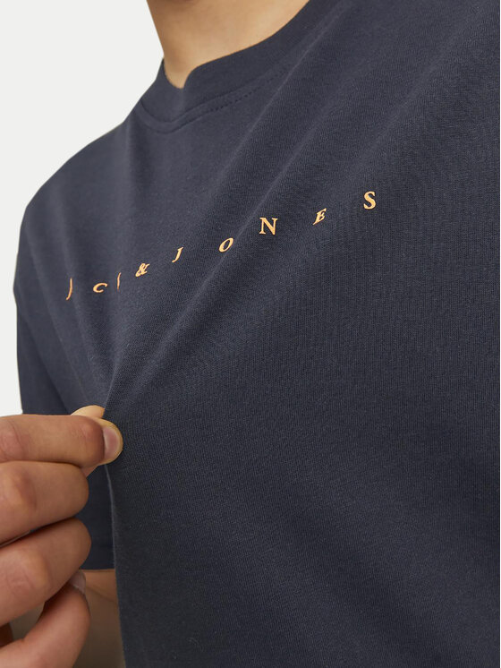 Jack&Jones Junior Jack&Jones Junior Póló Star 12237435 Sötétkék Relaxed Fit
