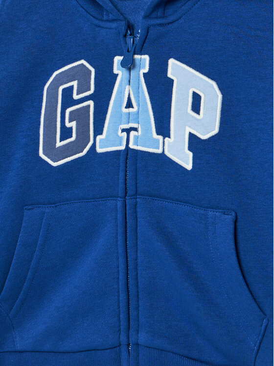 Gap Gap Bluza 609576-02 Niebieski Regular Fit