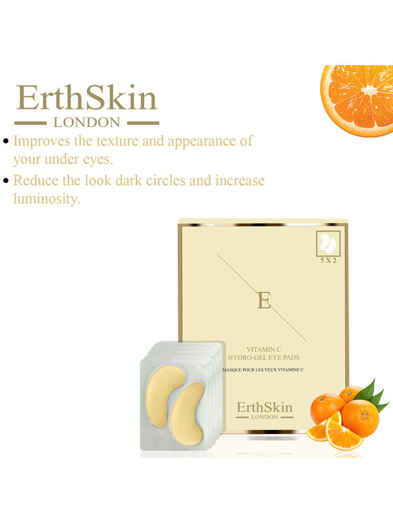 Erthskin London Erthskin London Hydrożelowe płatki pod oczy z witaminą Płatki pod oczy