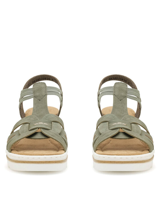Rieker Rieker Sandalen 67459-52 Grün
