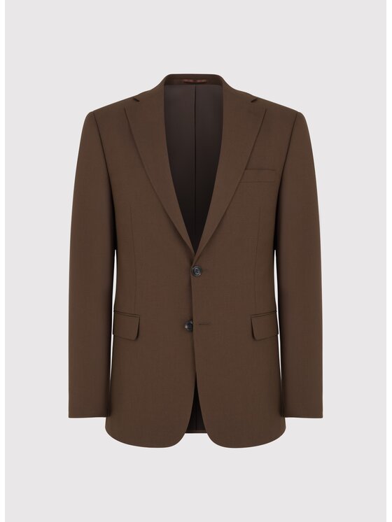 Pako Lorente Pako Lorente Marynarka P25SF-3G-028 Brązowy Slim Fit
