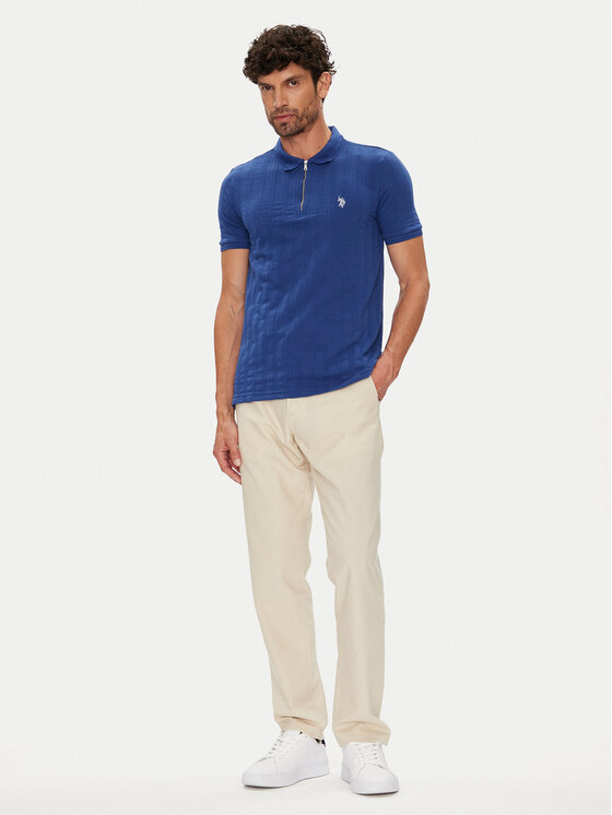 U.S. Polo Assn. U.S. Polo Assn. Polokošeľa MUP3992 Tmavomodrá Regular Fit