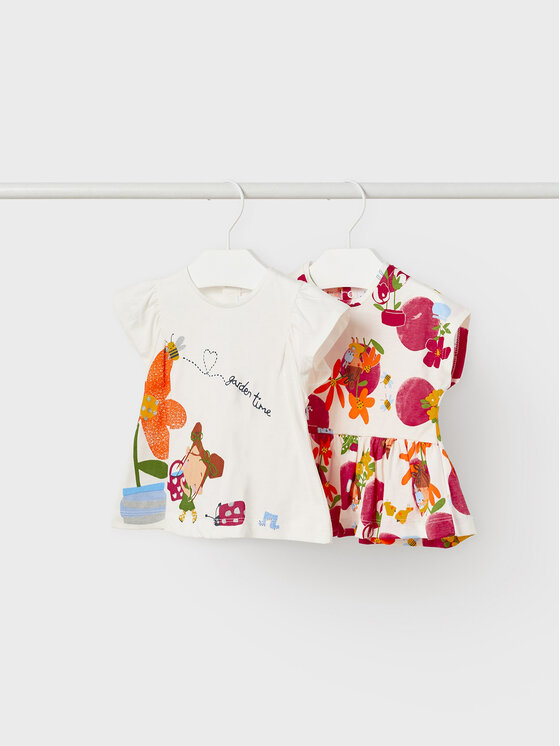 Set di 2 T-shirt 1011 Multicolore