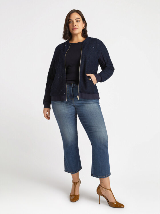 Fiorella Rubino Fiorella Rubino Felpa G838L008109N0Z4 Blu A-Line Fit