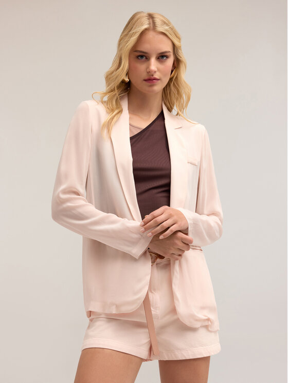 Motivi Motivi Giacca outdoor R165Q001027N006 Rosa Regular Fit