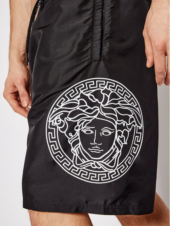 Versace Versace Плувни шорти ABU13010 Черен Regular Fit