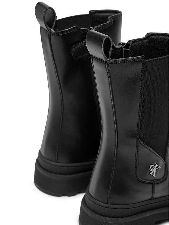 Calvin Klein Jeans Calvin Klein Jeans Zimske čizme Chelsea Boot V4A5-81034-1355 M Crna