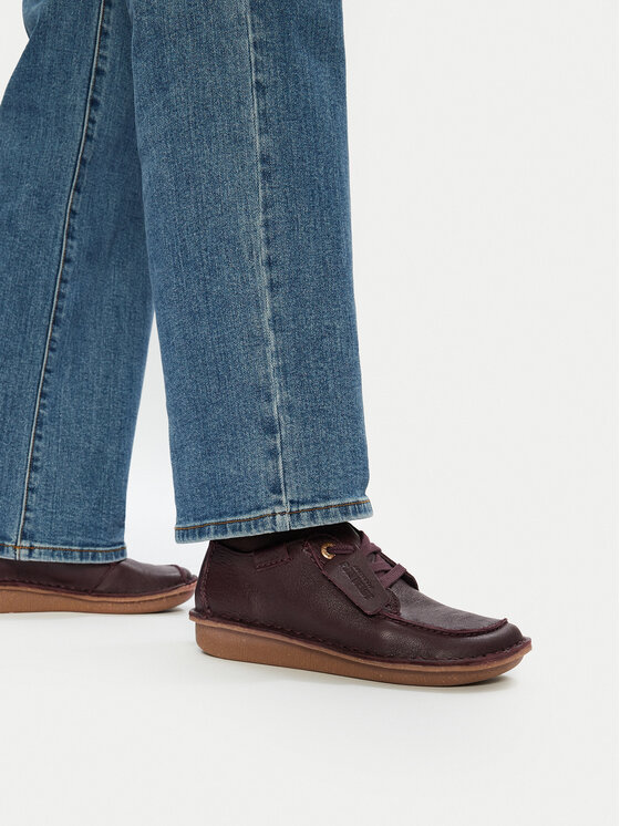 Clarks Clarks Туфлі Funny Dream 26179094 Бордовий