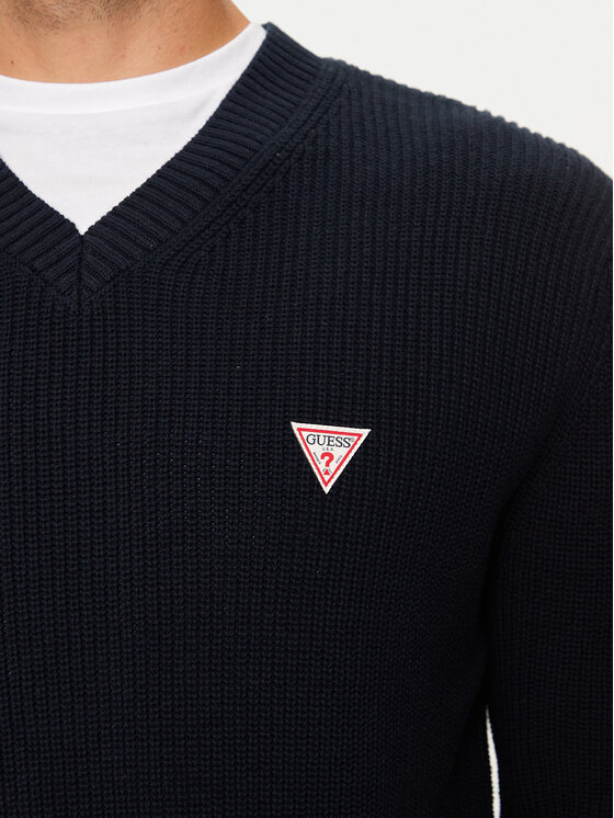 Guess Guess Megztinis M4BR33 Z3HM1 Tamsiai mėlyna Regular Fit