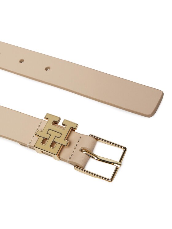 Tommy Hilfiger Tommy Hilfiger Damengürtel Th Monogram 2.5 AW0AW15763 Weiß