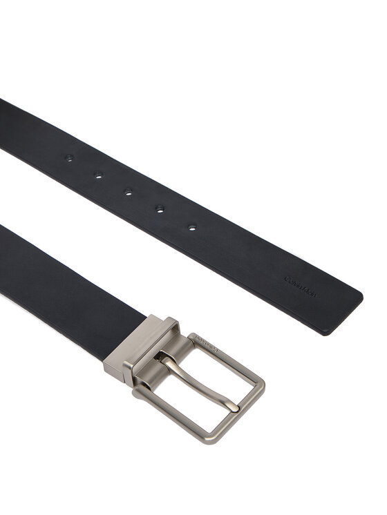 Calvin Klein Calvin Klein Ζώνη Warmth Buckle 35Mm Adj/Rev LV04D7064G Μαύρο