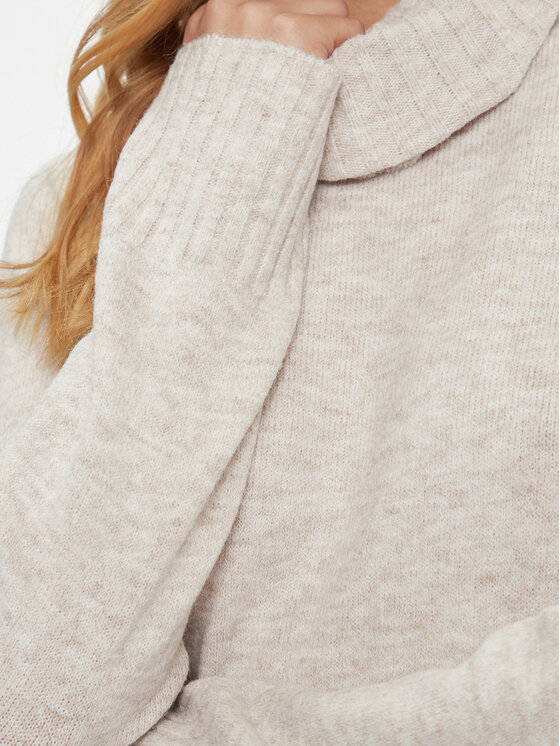 Noisy May Noisy May Трикотажна сукня 27026911 Écru Comfort Fit