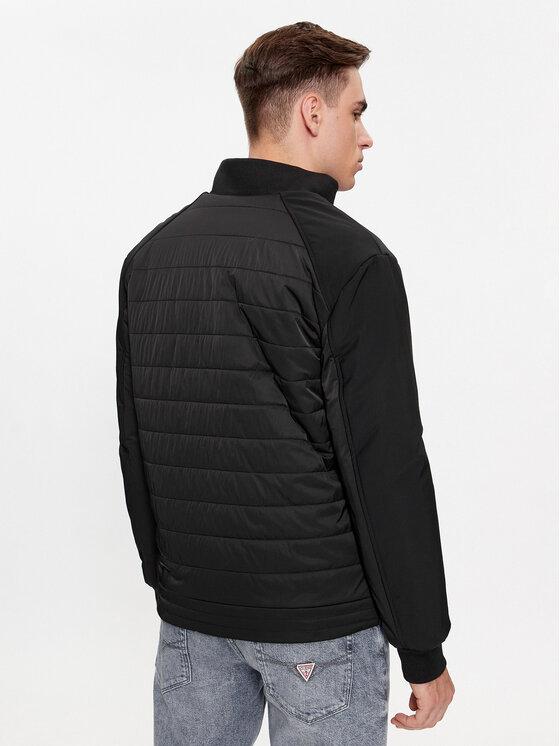Guess Guess Übergangsjacke M3BL11 WFOO0 Schwarz Regular Fit