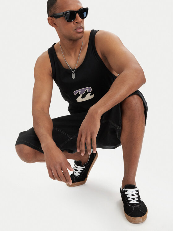 Billabong Billabong Topiņš Icon Wave EBYZT00485 Melns Relaxed Fit