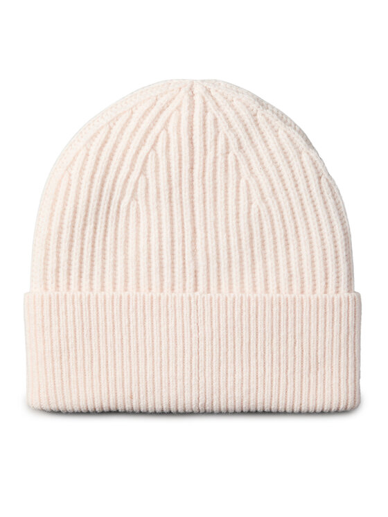 Calvin Klein Calvin Klein Шапкa Ck Metal Wool Beanie LV04D8032G Écru