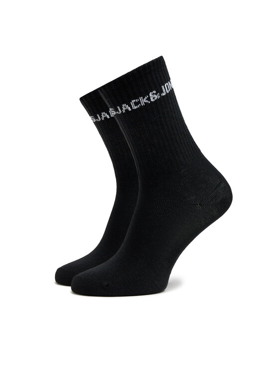 Jack & Jones Junior Jack & Jones Junior Skarpety długie Basic 12219499 Czarny