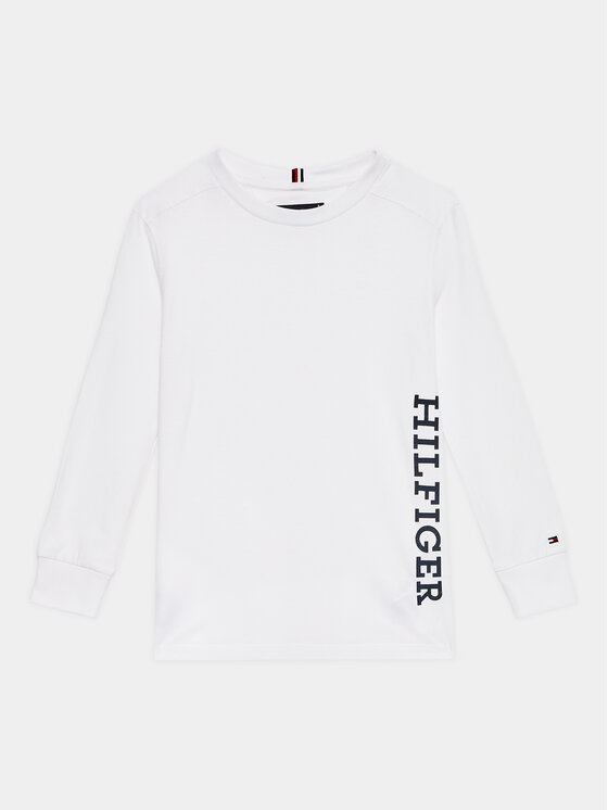 Tommy Hilfiger Bluză KB0KB08327 M Alb Regular Fit