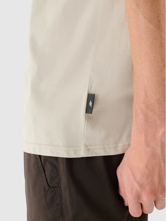 4F 4F T-shirt 4FRSS24TTSHM2543-83S Marrone Oversize