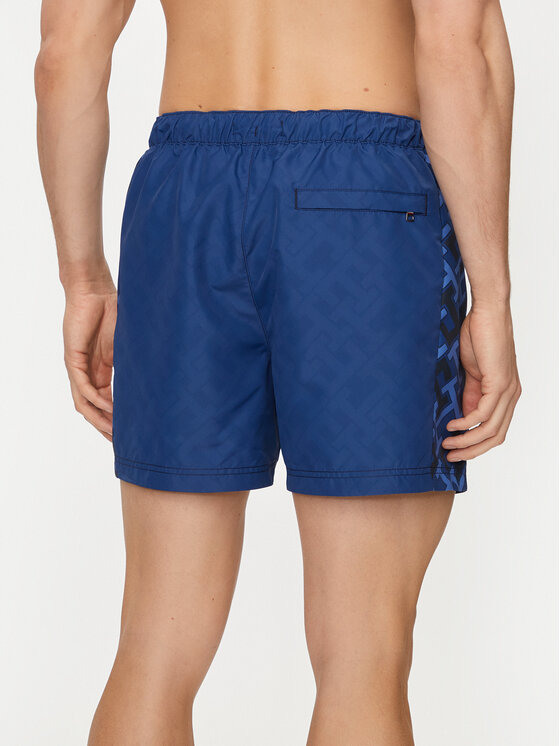 Tommy Hilfiger Tommy Hilfiger Badeshorts UM0UM03211 Dunkelblau Slim Fit