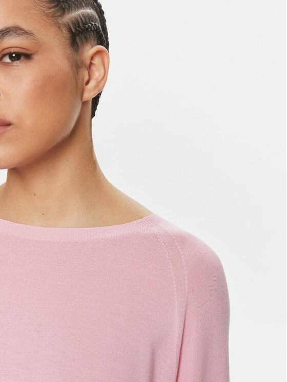 Kontatto Kontatto Sweater 3M2020C Rózsaszín Relaxed Fit