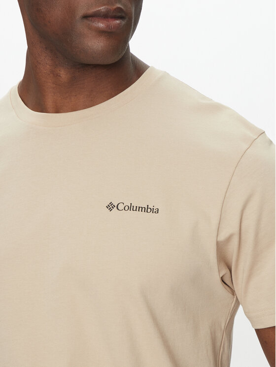 Columbia Columbia Tričko Barton Springs™ 2058331 Béžová Regular Fit